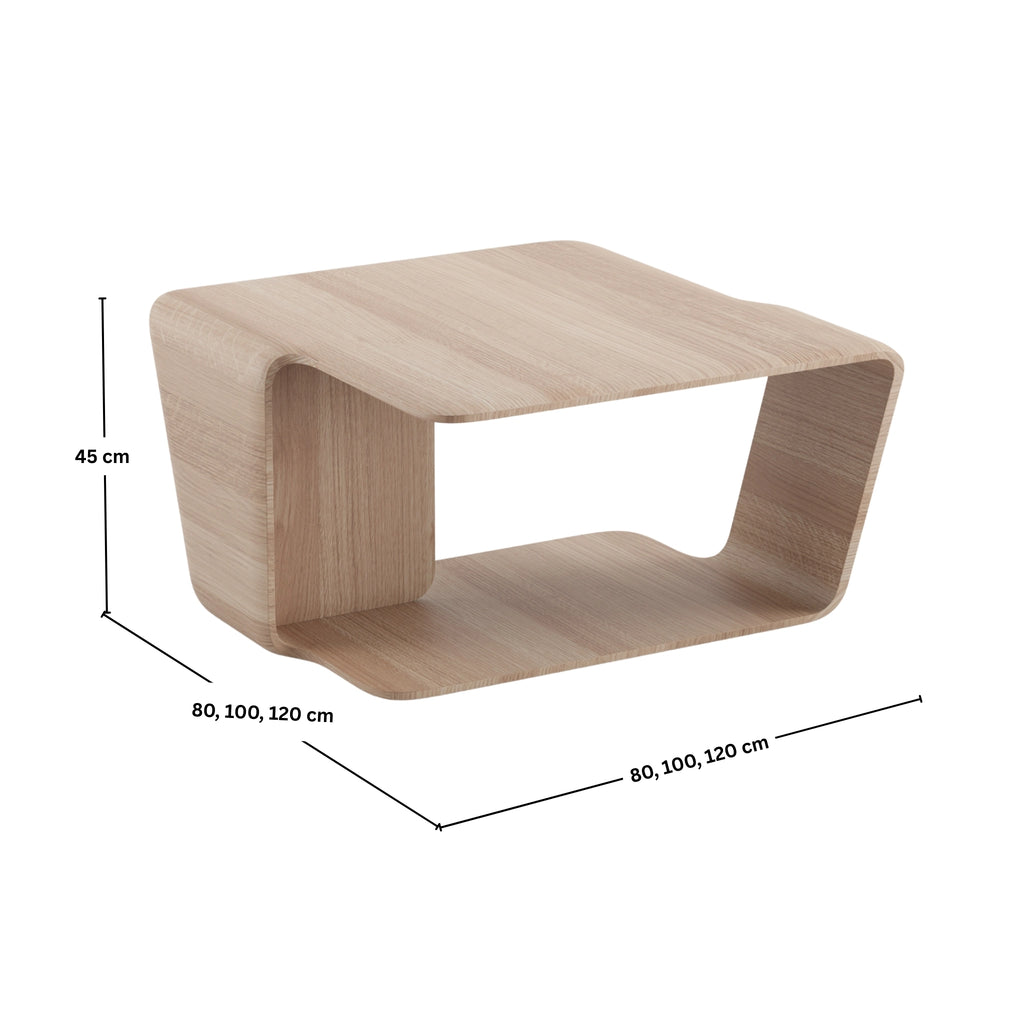 MARS Coffee Table in Walnut  - Artisan | Milola