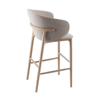 MELA Bar Chair in Oak Natural Soap- Artisan | Milola
