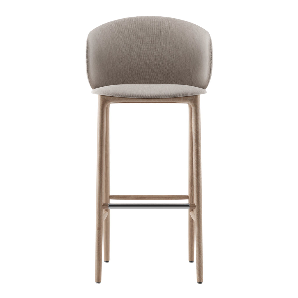 MELA Bar Chair in Oak Natural Soap - Artisan | Milola