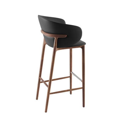 MELA Bar Chair in Walnut Natural Oil - Artisan | Milola