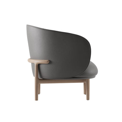 MELA Lounge Chair Trimmed in Oak Natural Soap - Artisan | Milola