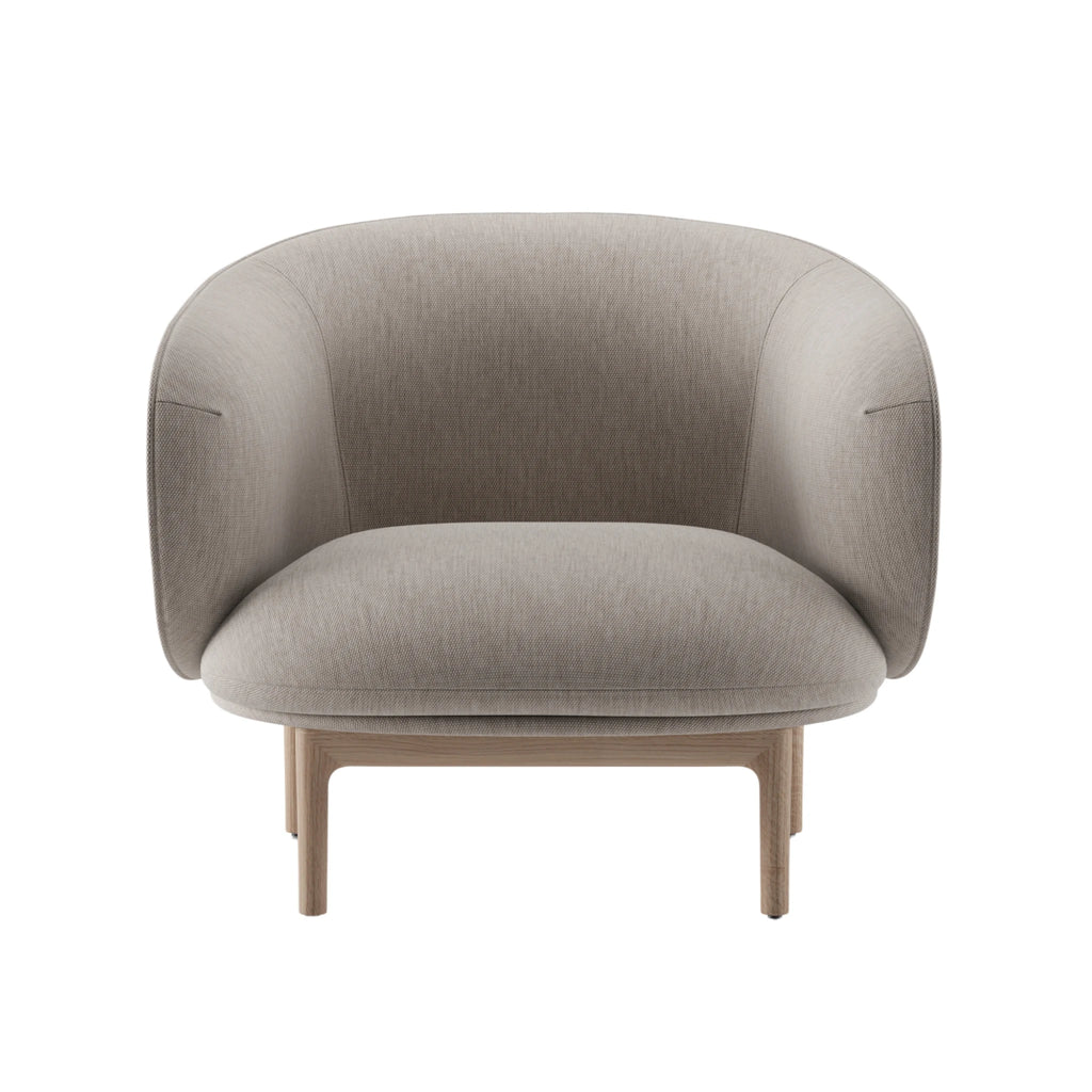 MELA Lounge Chair Trimmed in Oak Natural Soap - Artisan | Milola