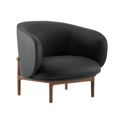 MELA Lounge Chair Trimmed in Walnut Natural Oil - Artisan | Milola