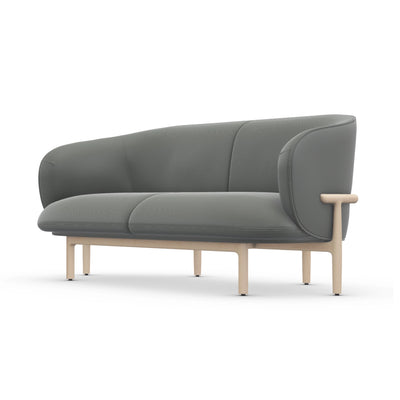 MELA Lounge Two Seater Sofa in Maple White Pigment Oil - Artisan | Milola