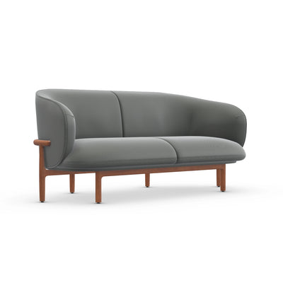 MELA Lounge Two Seater Sofa in Oak Wenge Oil - Artisan | Milola