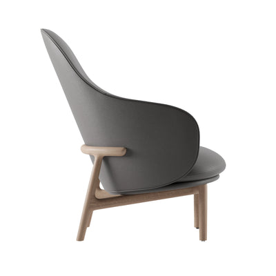 MELA Lounge Chair High in Oak Natural Soap - Artisan | Milola