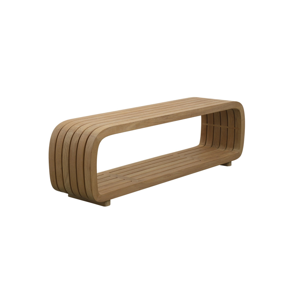 MELLOW Coffee Table in Teak - Cane-Line | Milola