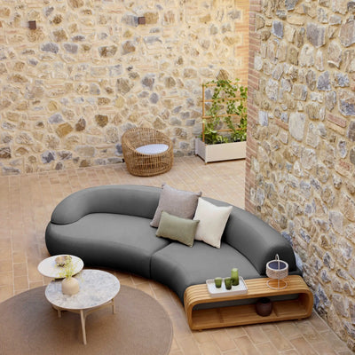 MELLOW Outdoor Modular Sofa in Grey - Cane-Line | Milola