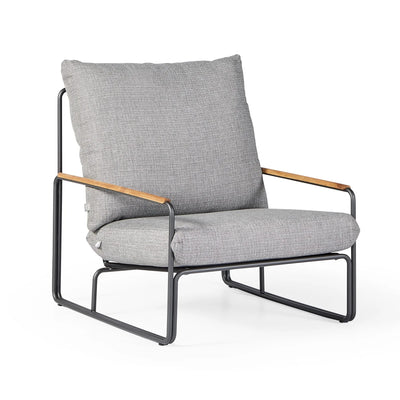 MERANO - Outdoor 3-Seater Sofa Set - Lounge Chair  in Light Anthracite - Suns | Milola