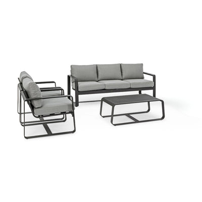 MERRIGAN Outdoor Sofa Set in Charcoal - Bizzotto | Milola