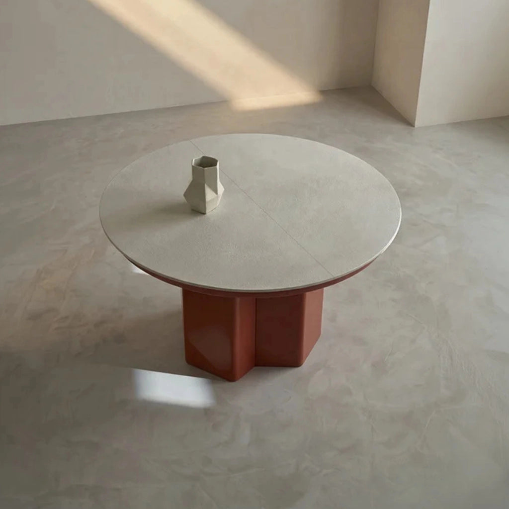 METRA Round Extendable Dining Table