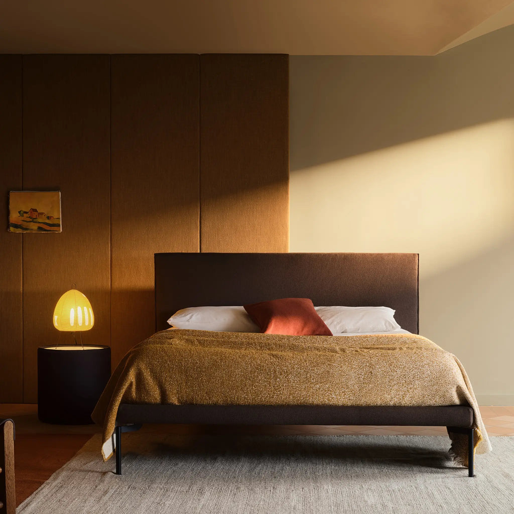METROPOLITAN Upholstered Bed-Modern Bed-Bolzan | Milola