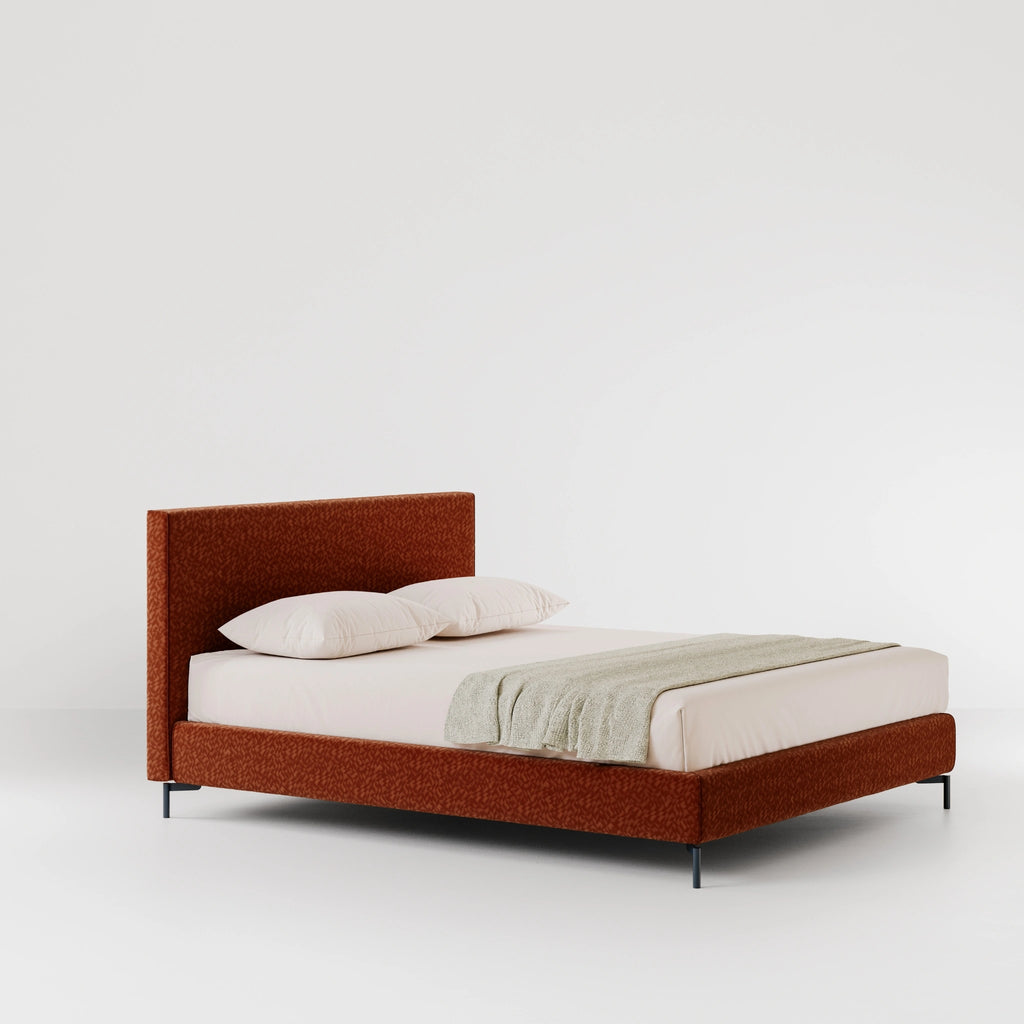 METROPOLITAN - Storage Bed - Minimalist Design - Storage Mechanism - Bolzan | Milola