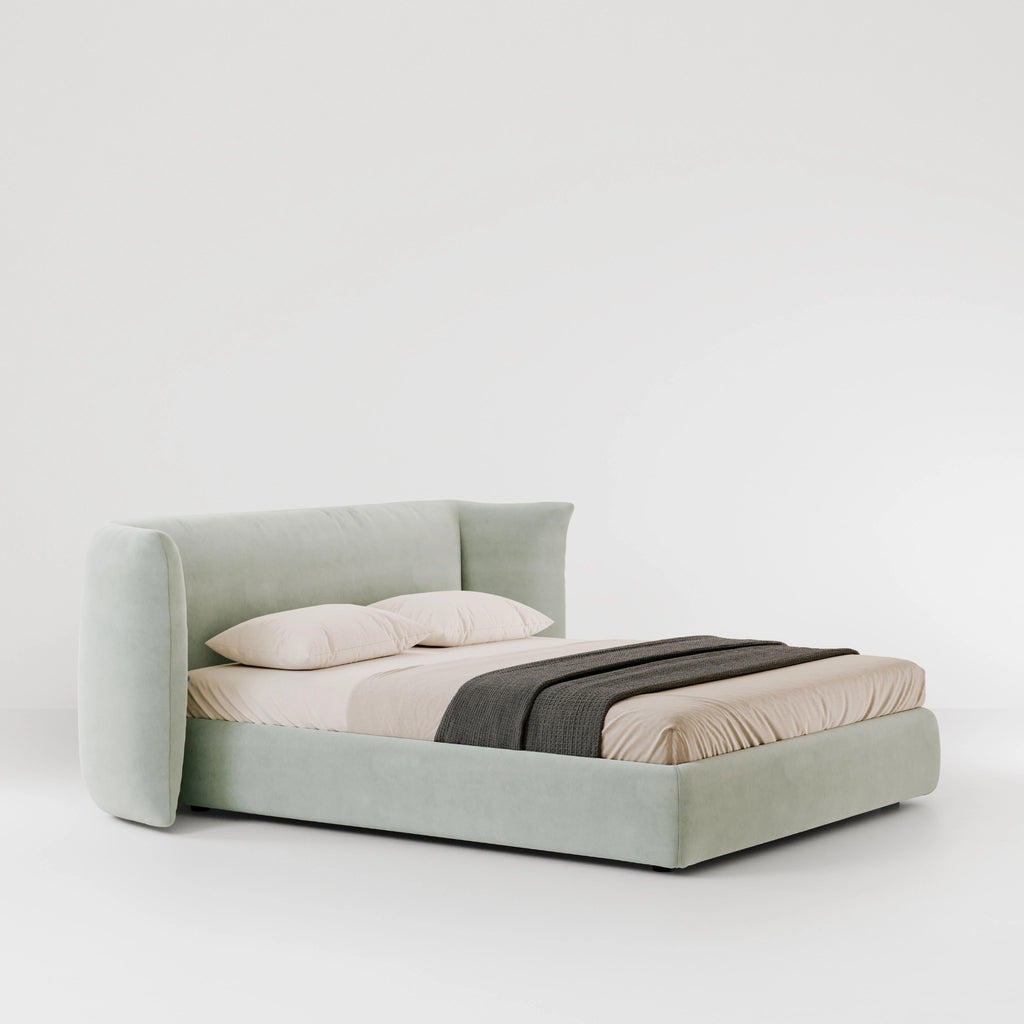 MILO H.28 Thick Base Bed - Upholstered bed - Bolzan | Milola