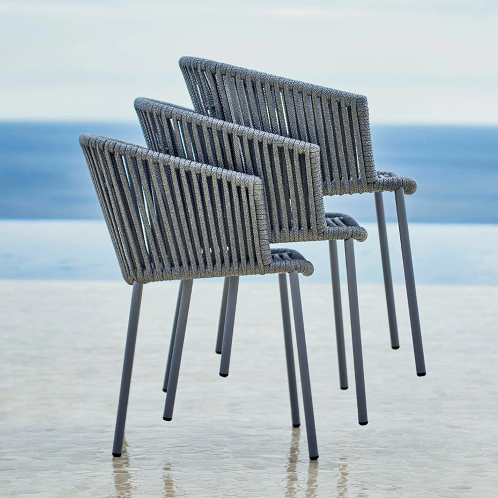 MOMENTS - Outdoor Chair - Stackable By 2 - Cane-Line  | Milola