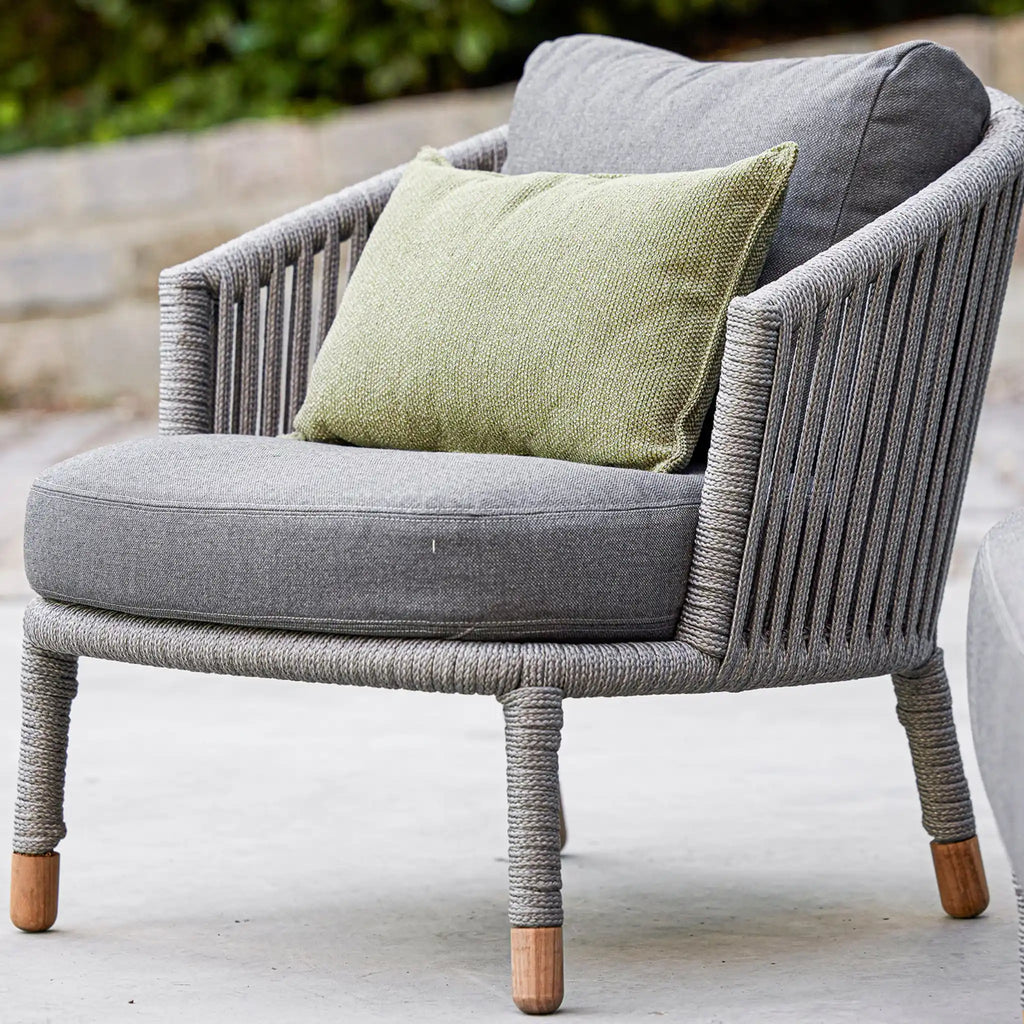 MOMENTS Lounge Chair in Grey - Cane-Line | Milola