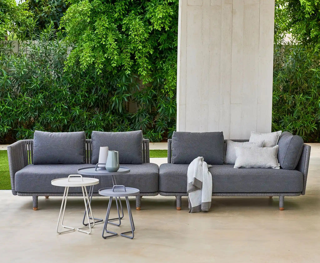 MOMENTS - Modular Outdoor Sofa with Covers - CaneLine | Milola