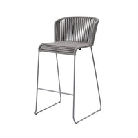 Moments Outdoor Bar Chair in Grey - Cane-Line | Milola