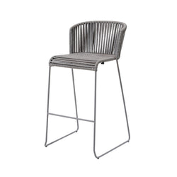 Moments Outdoor Bar Chair in Grey - Cane-Line | Milola