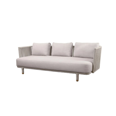 Moments 3 Seater Sofa - Outdoor Sofa in Sand - Cane-Line | Milola