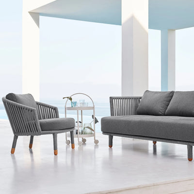 MOMENTS - Modular Outdoor Sofa with Covers - CaneLine | Milola