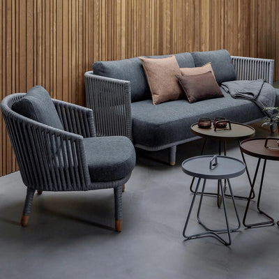 MOMENTS Modulares Outdoor-Sofa – inklusive Bezüge