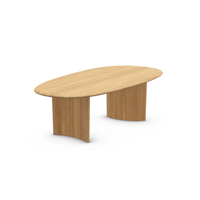 MONUMENT OVAL Dining Table in Oak Natural Oil - Artisan | Milola