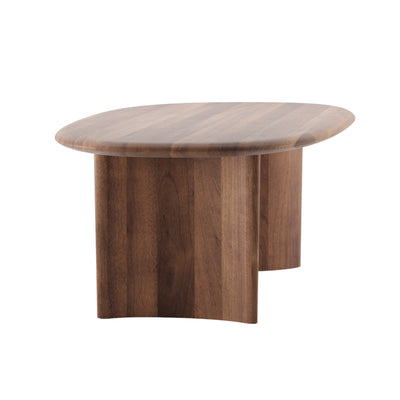 MONUMENT OVAL Dining Table in Walnut Natural Oil - Artisan | Milola