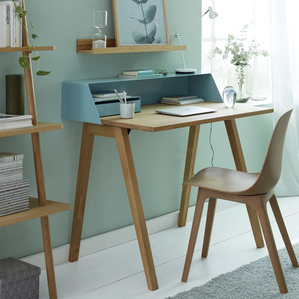 PS 04/05 Modern & Minimalist Desk in Blue - Muller | Milola