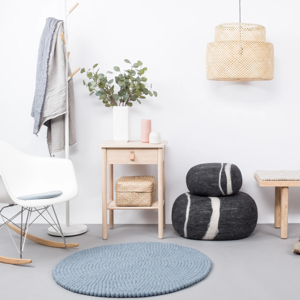 MIA Felt Ball Round Rugs - myfelt | Milola