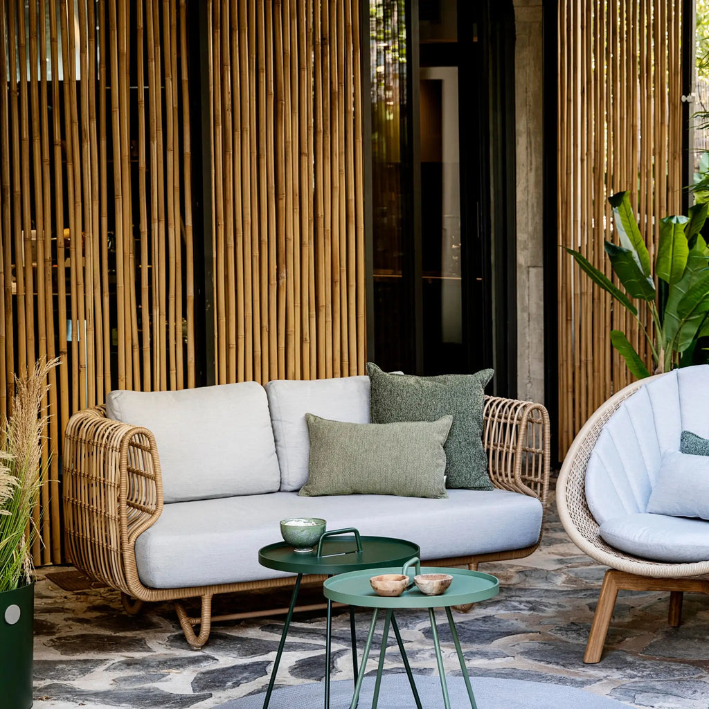 NEST - 2 Seater Outdoor Sofa in Natural Weave - Cane-Line | Milola