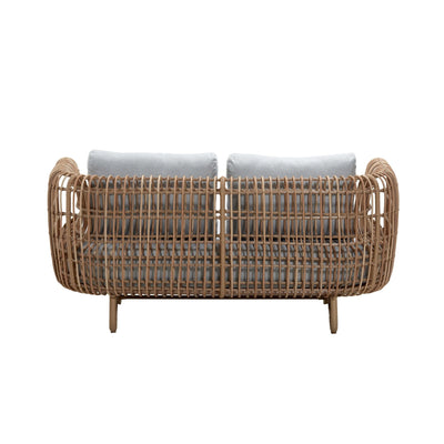 NEST - 2 Seater Outdoor Sofa in Natural Weave - Cane-Line | Milola