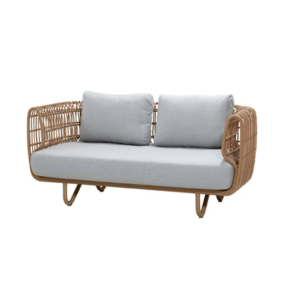 NEST - 2 Seater Outdoor Sofa in Natural Weave - Cane-Line | Milola 