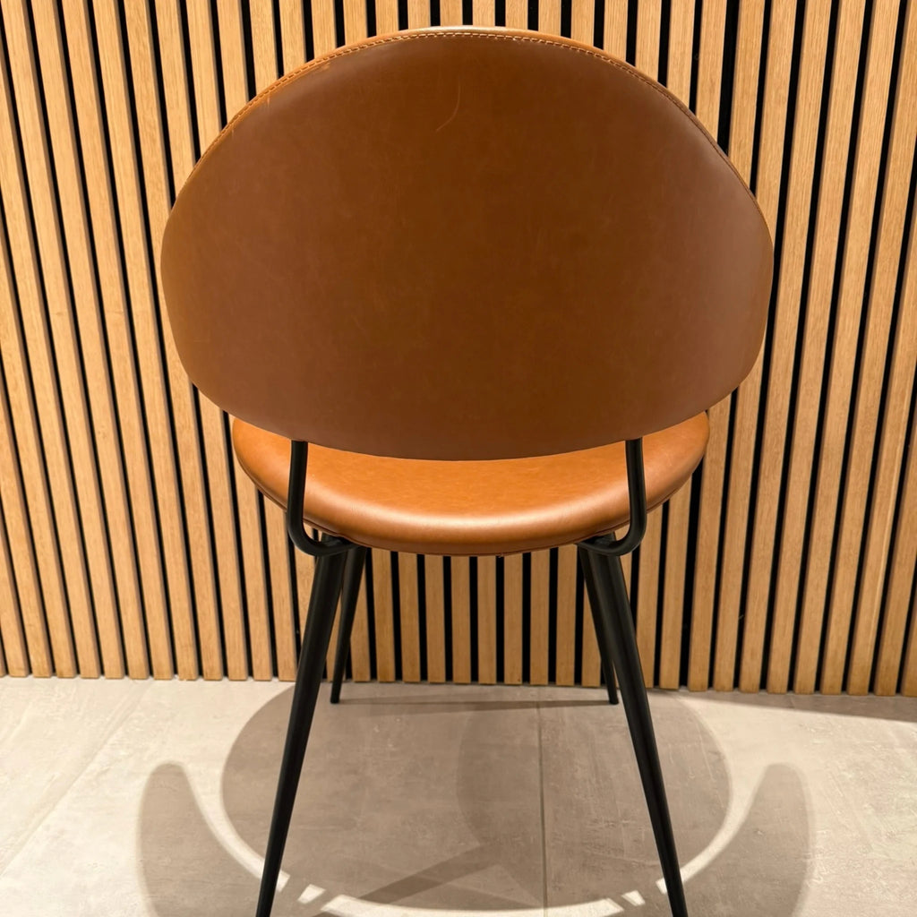 NAPOLEON Artificial Leather Accent Chair - OUTLET