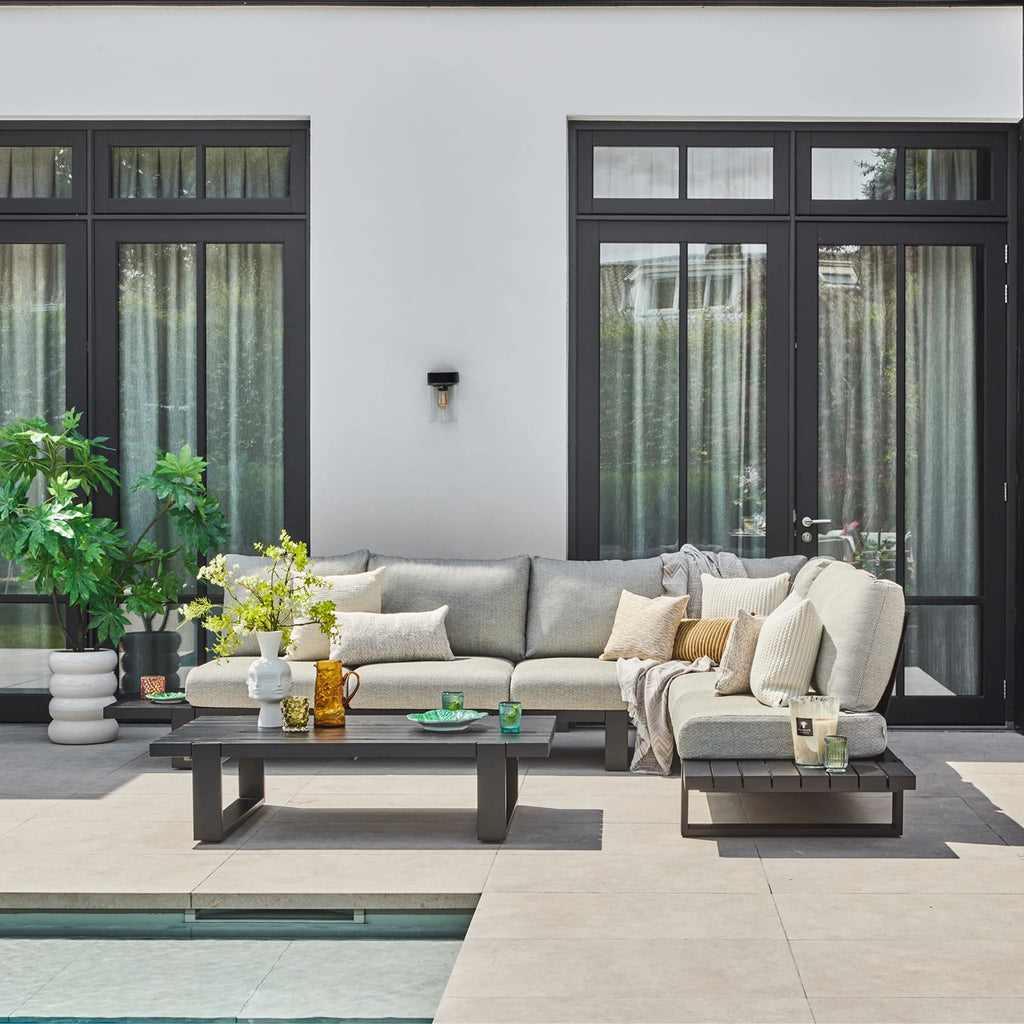 Nardo Lounge Set in Matt White/Natural - Suns | Milola
