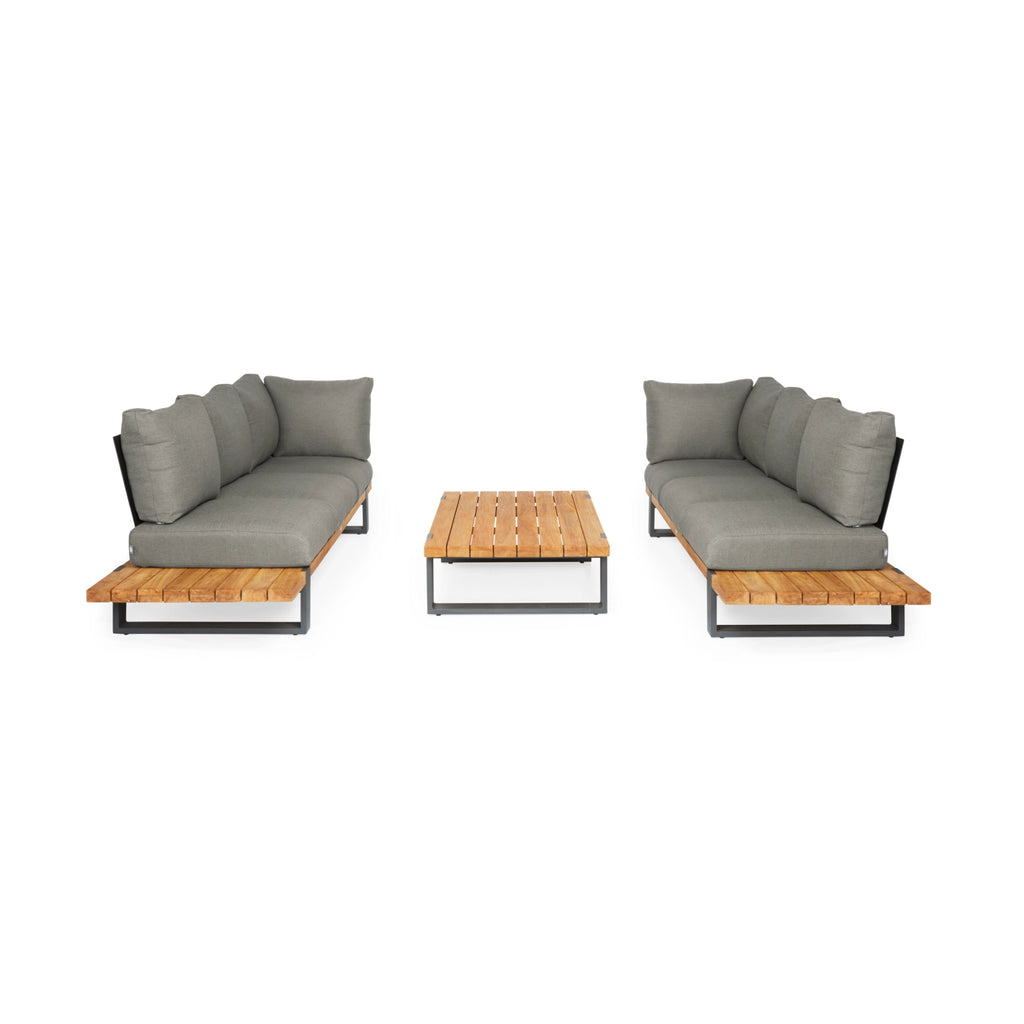 NARDO Garden Sofa Set in Light Anthracite - SUNS | Milola