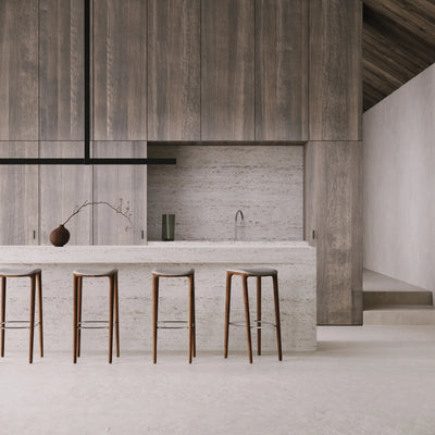 NARU Bar Chair in Walnut Natural Oil - Artisan | Milola