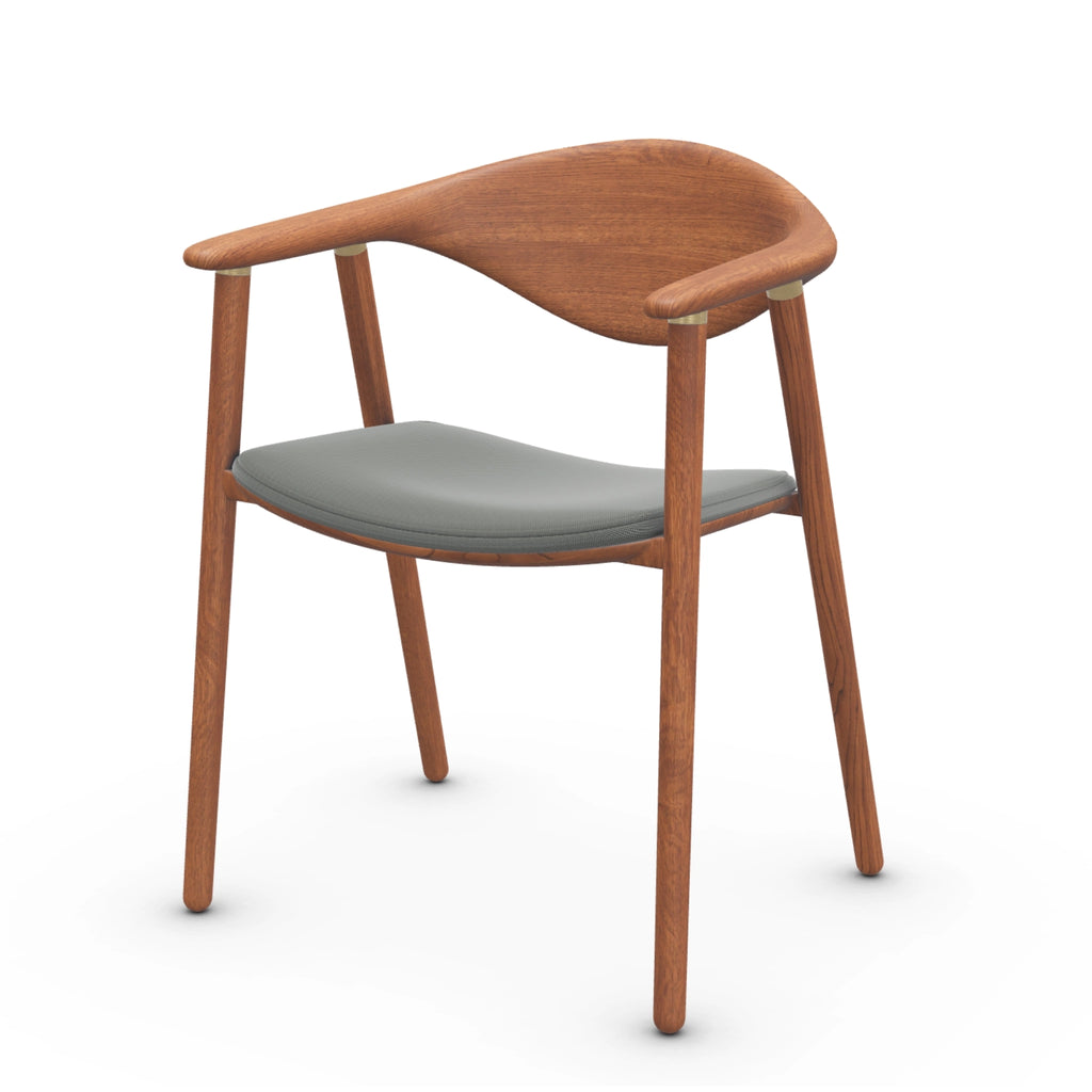 NARU Dining Chair in Oak Wenge Oil - Artisan | Milola
