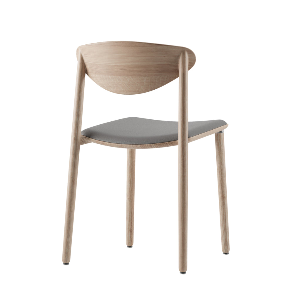 NARU Light Dining Chair in Oak Natural Soap - Artisan | Milola