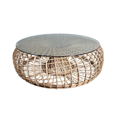 NEST - Large Coffee Table in Natural - Rattan - Cane-Line | Milola