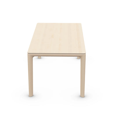 NEVA Dining Table in Maple White Pigment Oil - Artisan | Milola