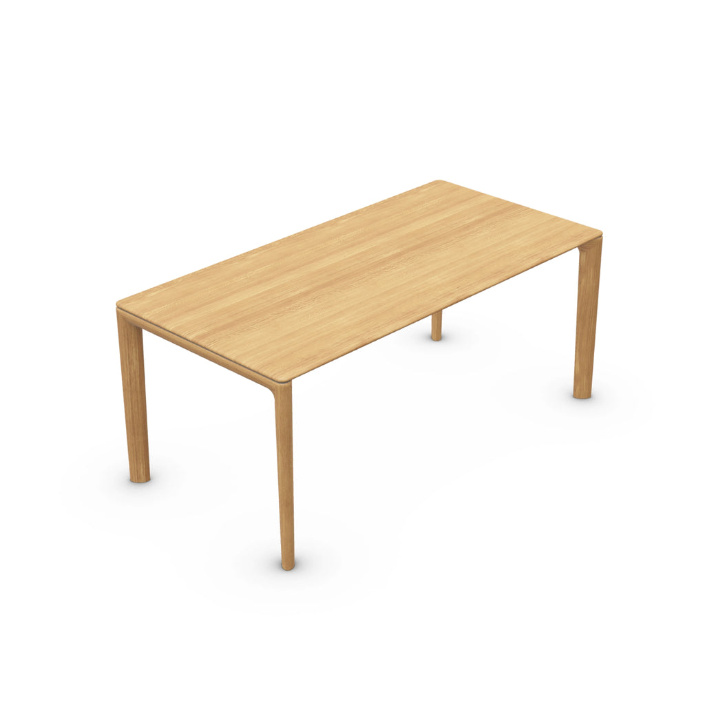 NEVA Dining Table in Oak Natural Oil - Artisan | Milola