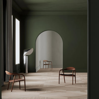 NEVA EASY Lounge Chair in Walnut Natural Oil - Artisan | Milola