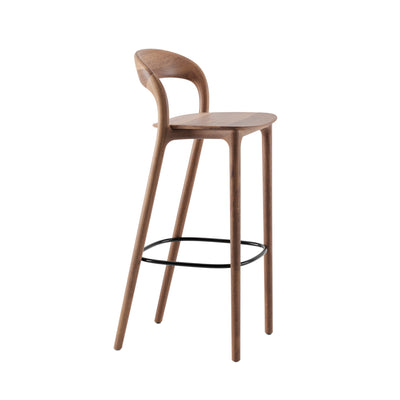 NEVA Light Bar Chair H.65 in Walnut Natural Oil - Artisan | Milola