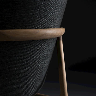 NEVA Lounge Chair High in Oak Natural Soap - Artisan | Milola