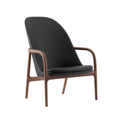 NEVA Lounge Chair High in Walnut Natural Oil - Artisan | Milola