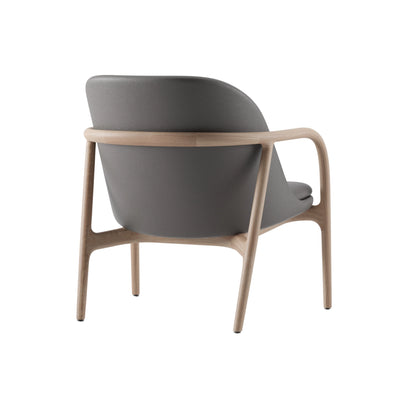 NEVA Lounge Chair Trimmed in Oak  Natural Soap - Artisan | Milola