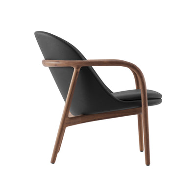NEVA Lounge Chair Trimmed in Walnut Natural Oil - Artisan | Milola