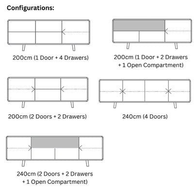NEVA Sideboard 75 - Artisan | Milola