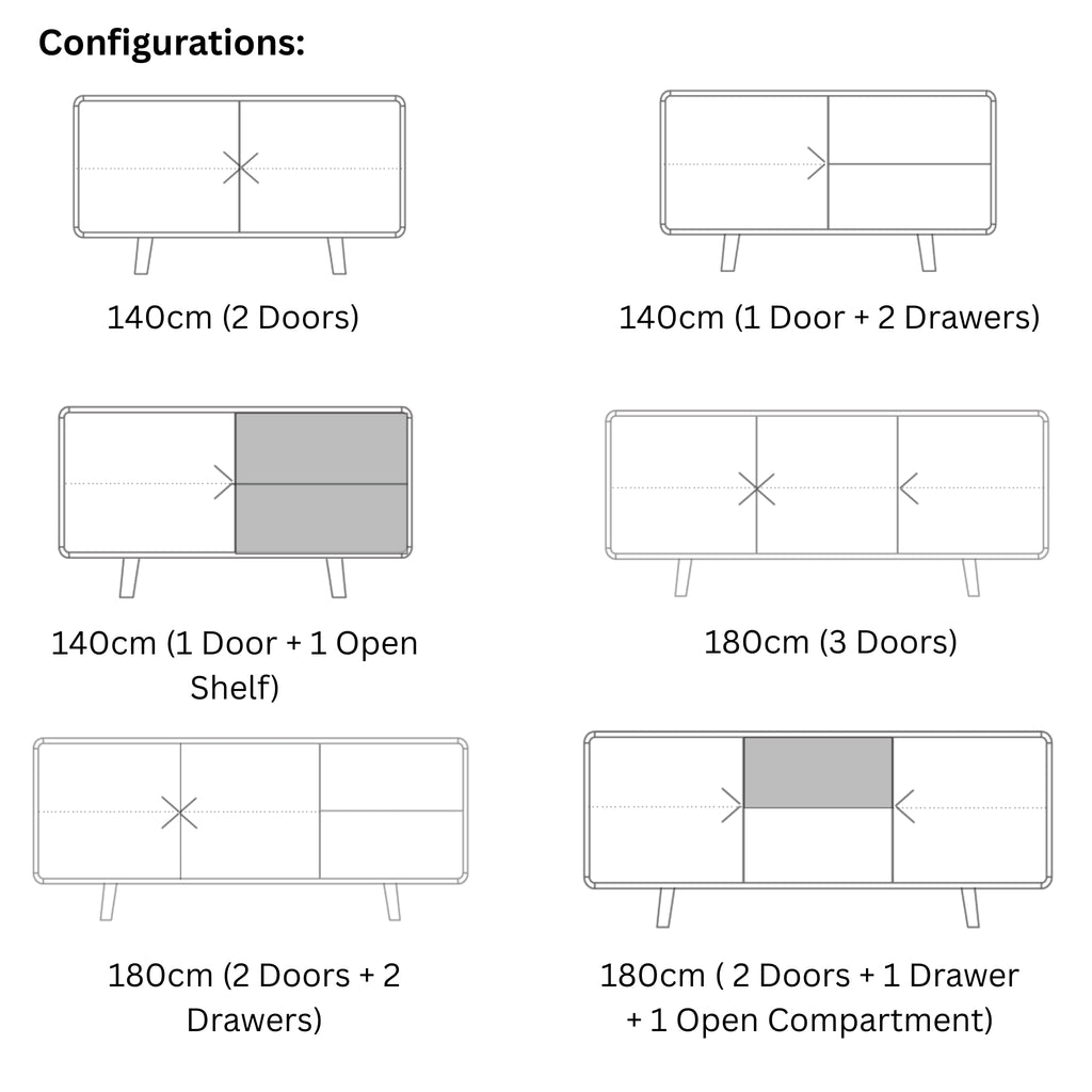 NEVA Sideboard 75 - Artisan | Milola